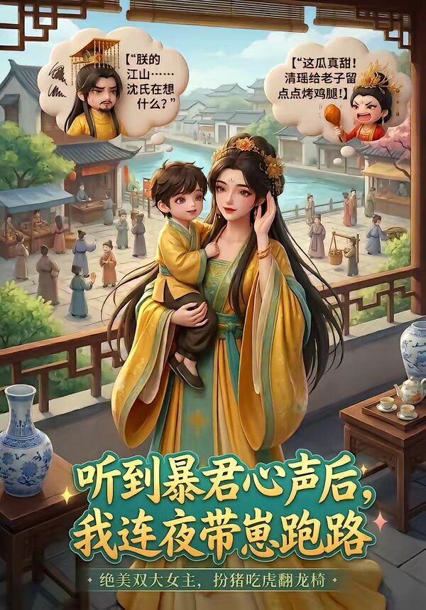 听到暴君心声后，我连夜带崽跑路(全集)